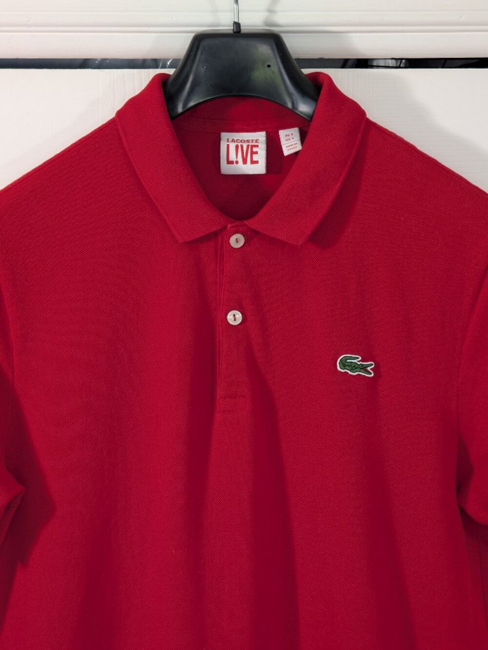 Lacoste Live Red Polo Shirt